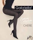 Kép 1/3 - Gabriella szivecske mintás harisnya Cherie 80 den