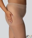 Kép 2/2 - Mona nagyméretű harisnya Victoria Short sötétbézs 30den
