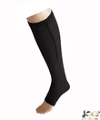 Kép 3/3 - Kompressziós térdharisnya cipzárral 15-22 mmHg fekete
