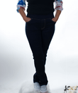 Kék női farmer nadrág plus size Kék női farmer nadrág plus size