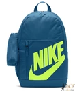 Kép 1/3 - Nike hátizsák iskolatáska tolltartóval zöld 20L