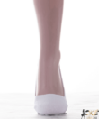 Kép 3/3 - Pamut szuper titokzokni (balerina) fehér