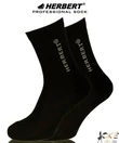 Kép 1/3 - Herbert Active félfrottír sportzokni fekete