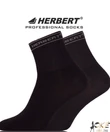 Kép 1/3 - Herbert Active pamut sport zokni fekete