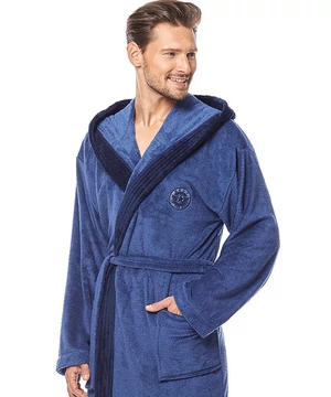 Pihe puha kapucnis férfi wellsoft köntös 