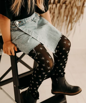 Fiore közepesen vastag mintás gyerek harisnya 40den