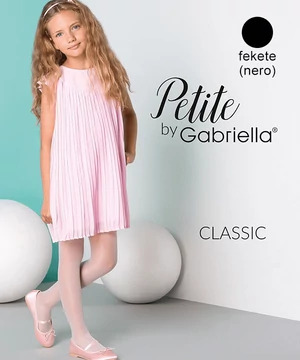 Gabriella Classic gyerek harisnya fekete 20den