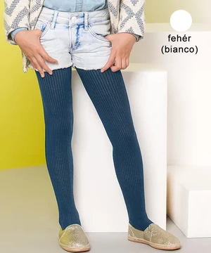 Gabriella vastag gyerek harisnya fehér Gabi