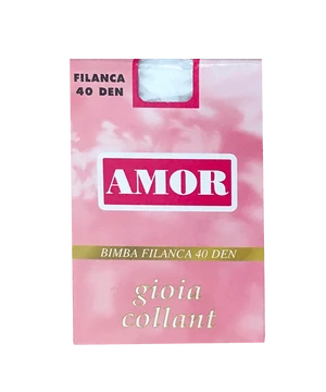 Gyerek fehér harisnya 40den Amor