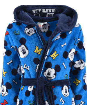Disney Mickey pihe puha wellsoft köntös kék