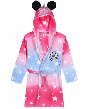 Disney Minnie kislány pihe puha wellsoft köntös füles kapucnival