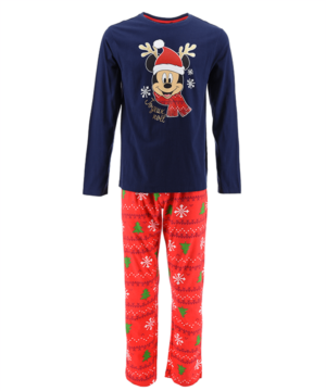 Minnie női pamut pizsama karácsony mintás