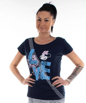 Minnie női pamut rövidnadrágos pizsama 