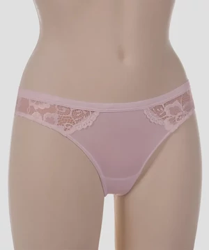 Lemila rózsaszínű szatén női bugyi