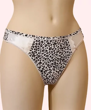 Lemila párduc mintás női bugyi
