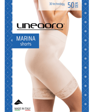 Lineaoro bézs comb kidörzsölés elleni mikroszálas sort Marina shorts