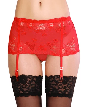 Piros harisnyatartó