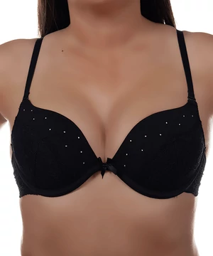 Lemila super push up melltartó fekete C