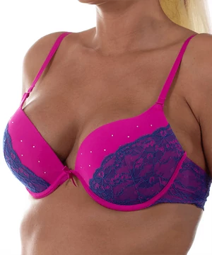 Lemila push up melltartó magenta C kosaras