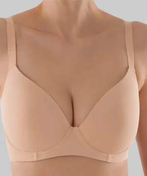 Nagyméretű Lemila melltartó nude D kosár