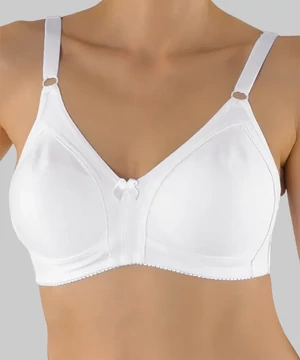 Szivacs nélküli Lemila melltartó fehér C kosár