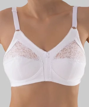 Nagyméretű Lemila melltartó fehér E kosár