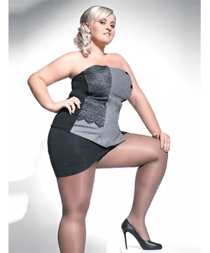 Adrian nagyméretű harisnya natural Kiara