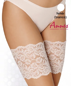 Annes combvédő csipke fehér