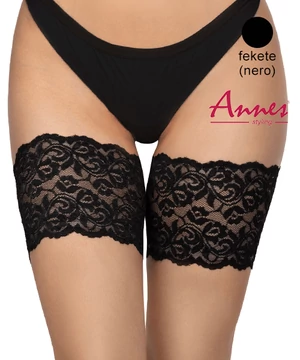 Annes combvédő csipke fekete