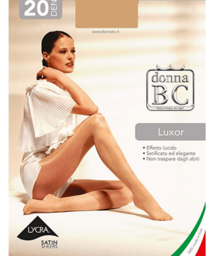 Fényes női harisnya Donna Bc Luxor 20den bézs
