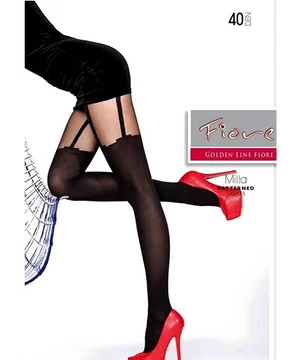 Fiore combfix hatású női harisnyanadrág Milla 40d
