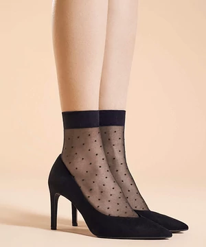 Fiore Trinity pöttyös bokafix fekete 20 den