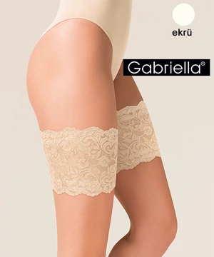 Gabriella ekrü combvédő csipke