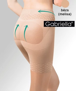 Gabriella fenékemelő harisnya világosbézs Push up 20Den