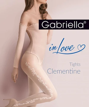 Gabriella harisnya törtfehér Clementine 20 den