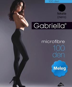 Gabriella vastag harisnya fekete 100 den