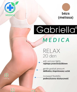 Gabriella kompressziós alakformáló harisnya Relax 20Den