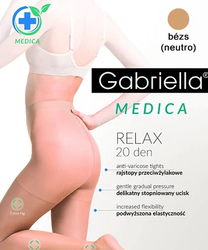 Gabriella kompressziós alakformáló harisnya Relax 20Den