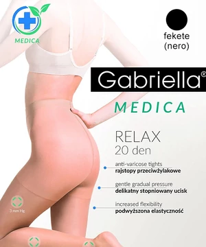 Gabriella kompressziós alakformáló harisnya Relax 20Den