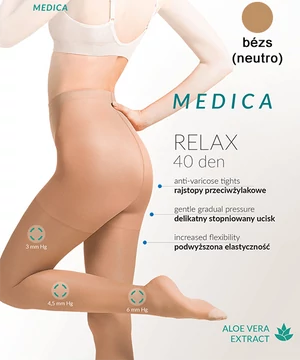 Gabriella kompressziós alakformáló harisnya Relax 40Den