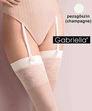 Gabriella combfix harisnyatartóhoz pezsgő színű Vanessa