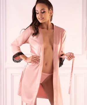 Livia Corsetti 2 részes szatén köntös Ariladyen Pink