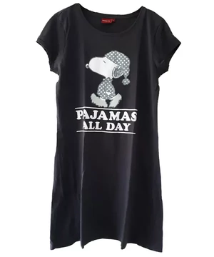 Snoopy hálóing szürke