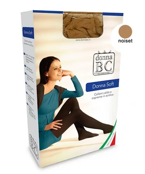 Donna Bc Soft vastag női harisnya bézs