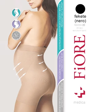 Fiore Mama kismama harisnyanadrág fekete 20D