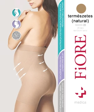 Fiore Mama kismama harisnyanadrág testszín 20D