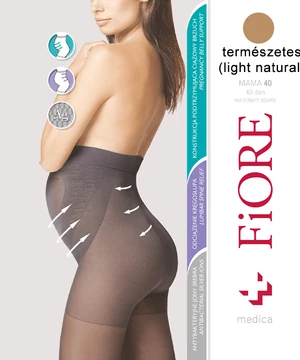 Fiore Mama kismama harisnya világos testszín 40D Fiore Mama kismama harisnya világos testszín 40D