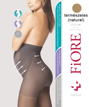 Fiore Mama kismama harisnya testszín 40D Fiore Mama kismama harisnya testszín 40D