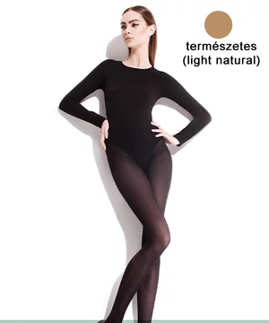 Fiore Paula nagyméretű közepesen vastag harisnya világos bézs 40den