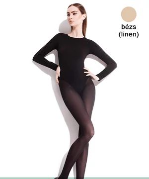 Nagyméretű Fiore testszínű mikrofibra harisnya 40den Paula